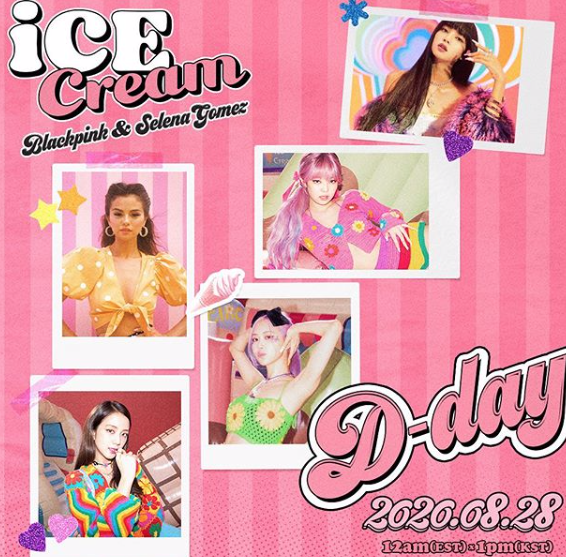 Blackpinkとセレーナ ゴメスのコラボ曲 Ice Cream Mv公開へ エンスタグラム 音楽 芸能情報サイト