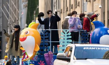 ENHYPEN at Macy's Thanksgiving Day Parade 2023