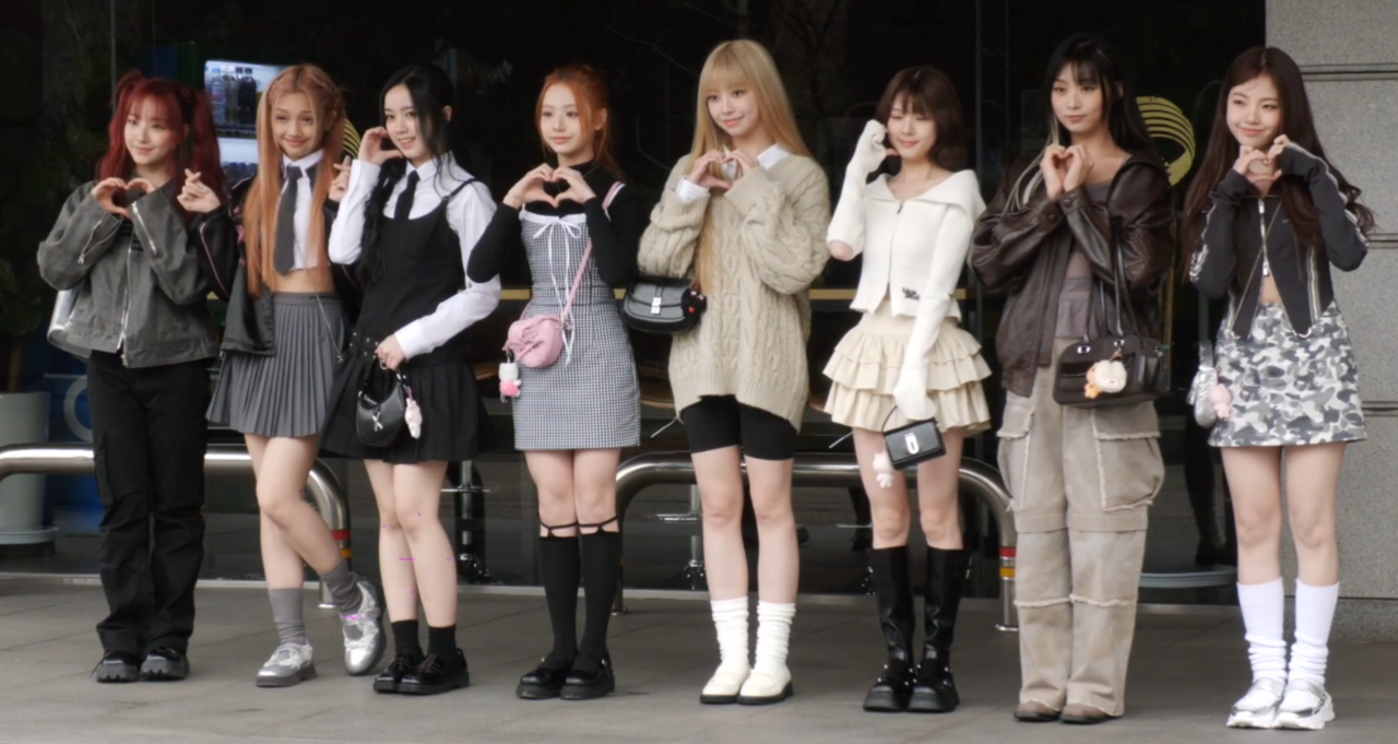 UNIS commute to Music Bank 2024