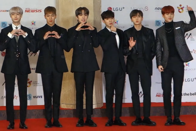 MONSTA X at Asia Artist Awards 2018
