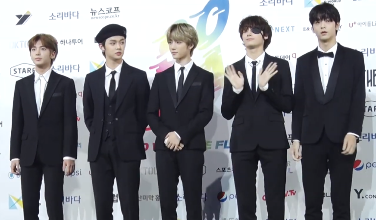 TXT (TOMORROW X TOGETHER) at Soribada Awards 2019 (featured)