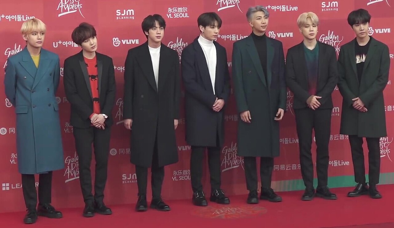 BTS at Golden Disc Awards red carpet 2019 (2)