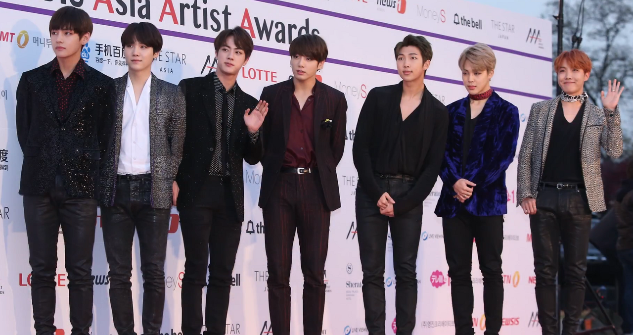 BTS at Asia Artist Awards 2016