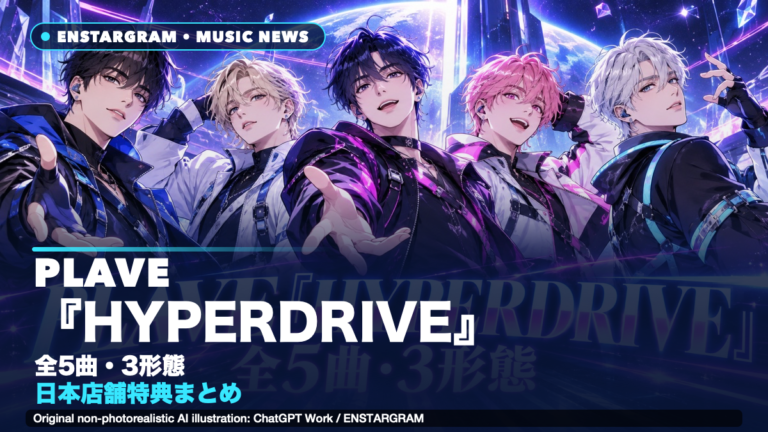 PLAVE「HYPERDRIVE」全5曲・3形態・日本店舗特典